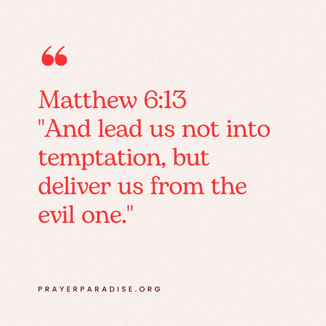 50 Bible Verses About Temptation Prayer Paradise