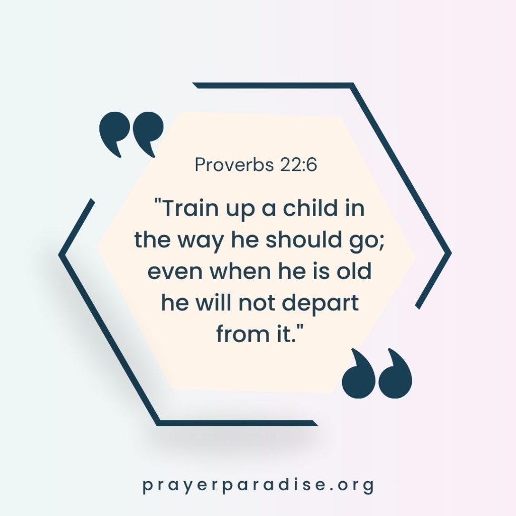 Bible verses about parenting responsibilities.