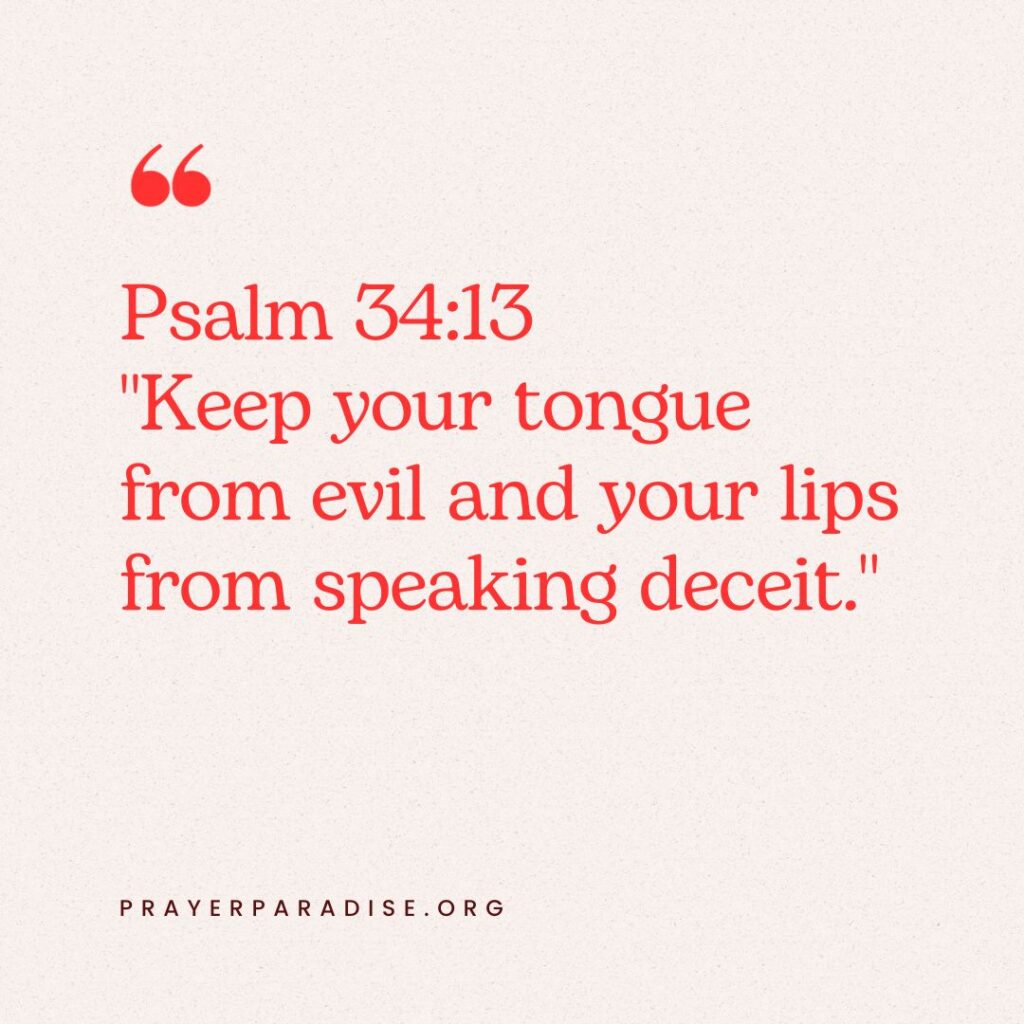 Bible verses about the tongue.