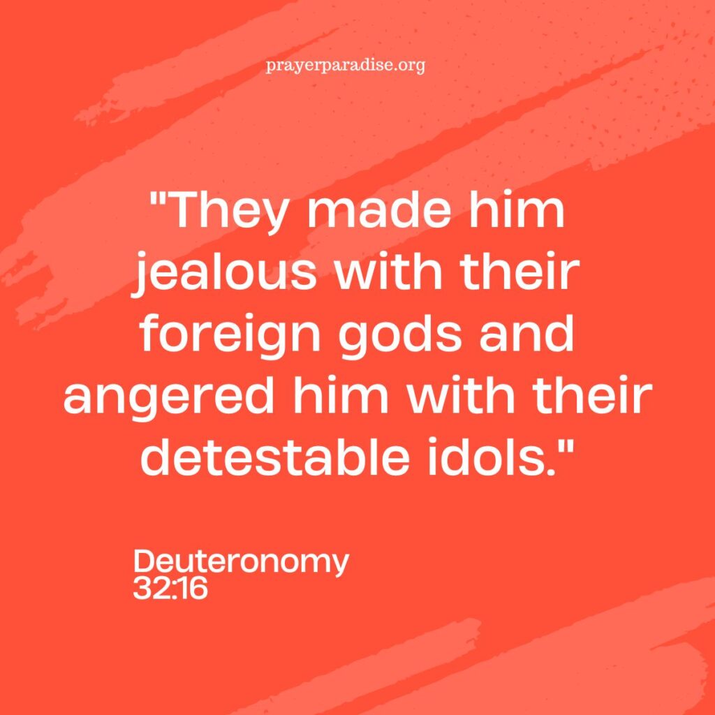 Bible verses about jealousy.